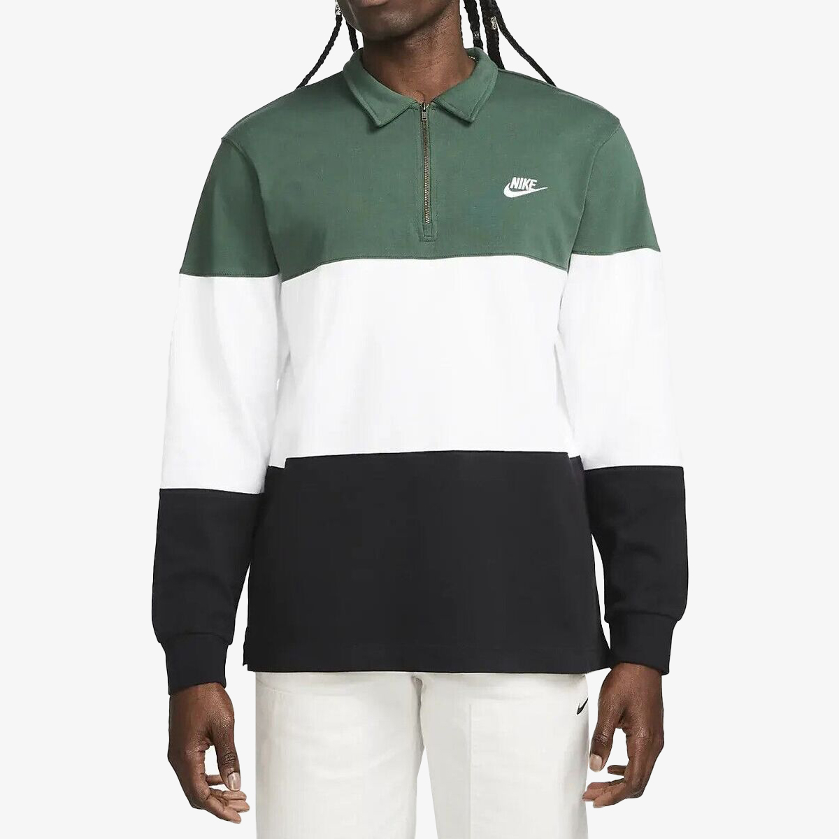 Nike M NK CLUB+ KNIT CB LS TOP 