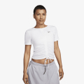 Nike W NSW ESSNTL RIB SS MD CRP TOP 