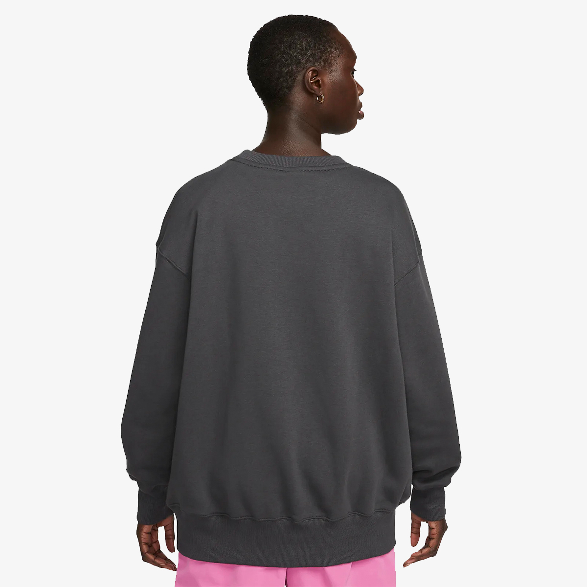 Nike W NSW PHNX FLC OS CREW PRNT SU 