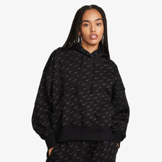 Nike W NSW PHNX FLC OOS AOP HDY 