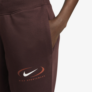 Nike W NSW PHNX FLC HR OS PANT PRNT 