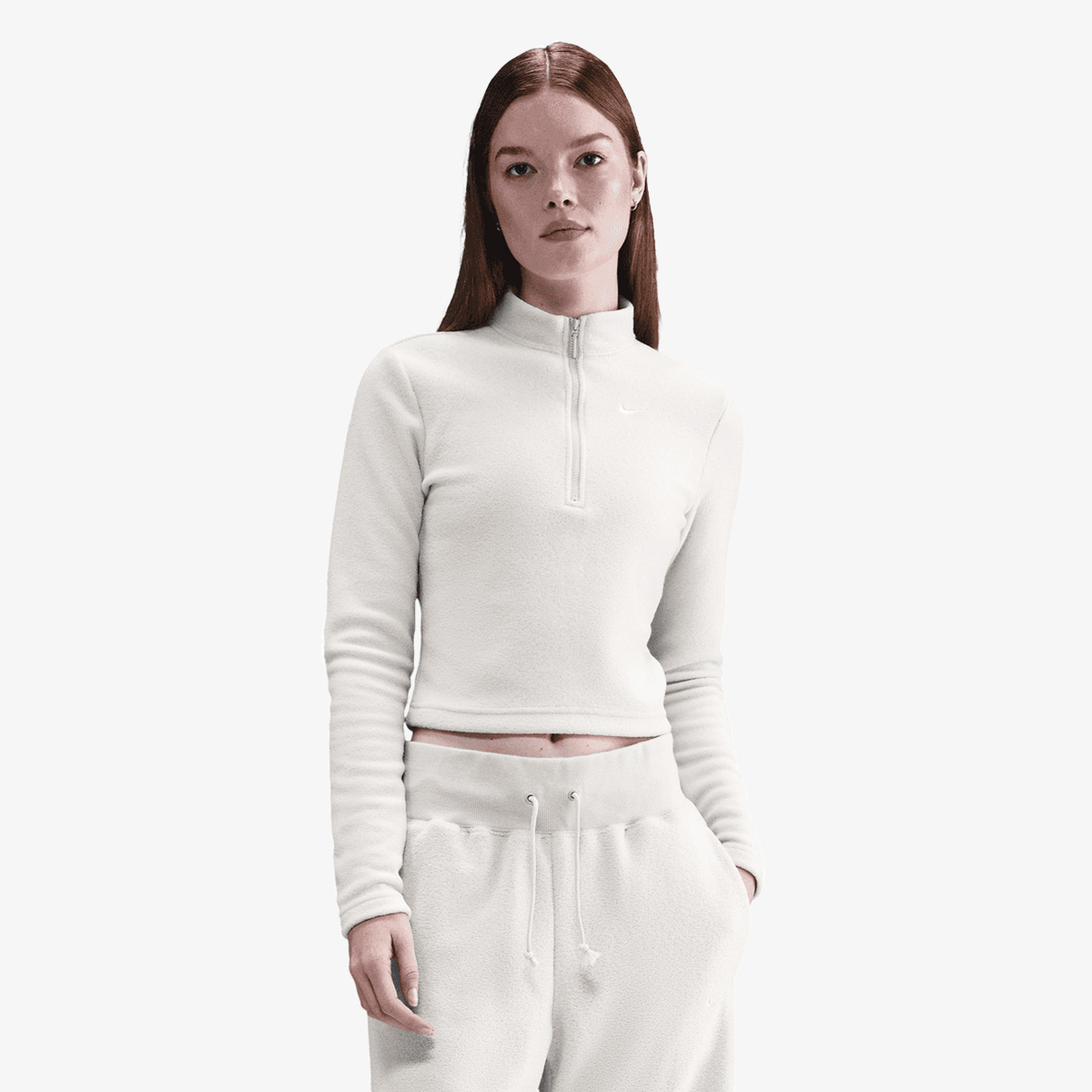 Nike W NSW PHNX PLSH HZ LS TOP 