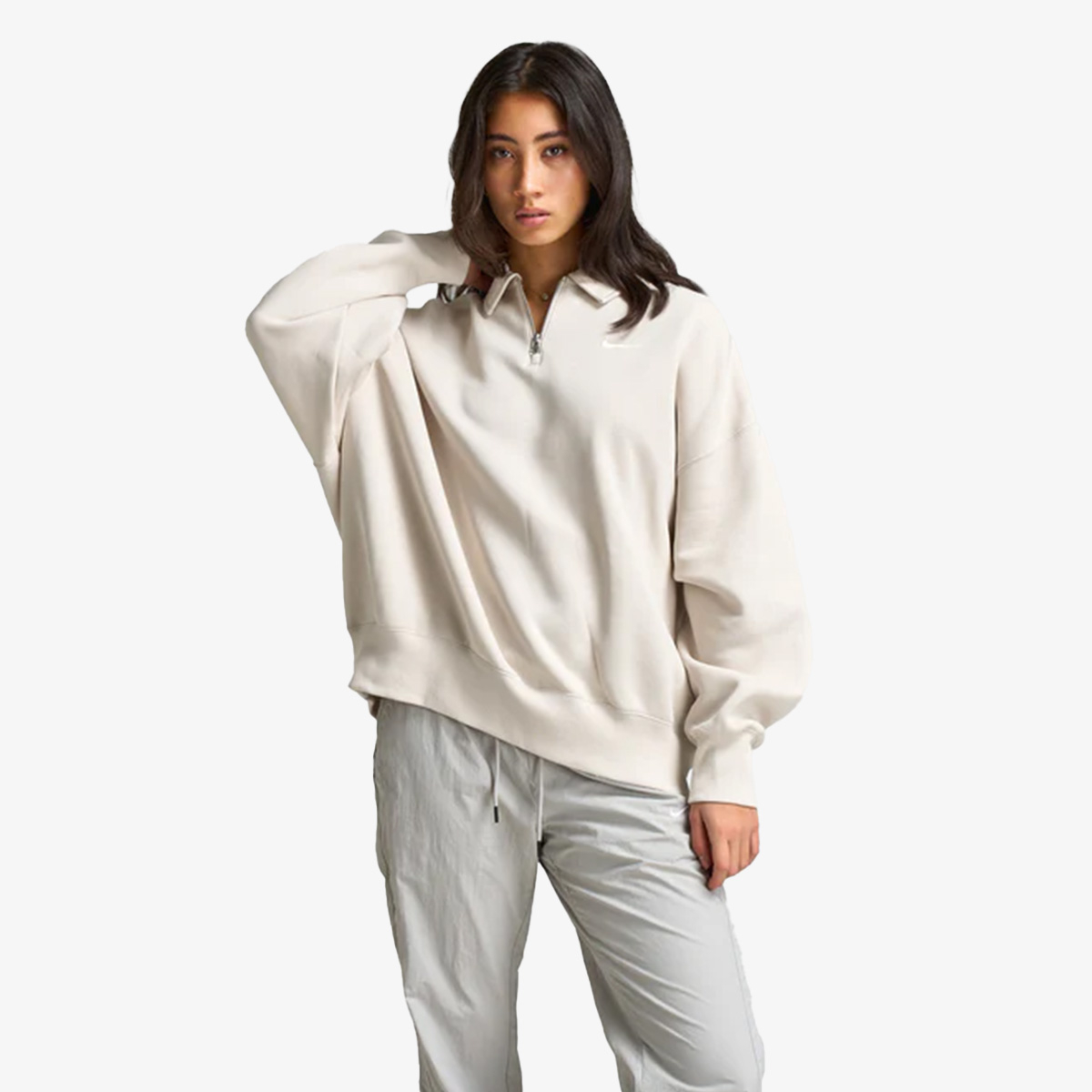 Nike W NSW PHNX FLC OS QZ POLO 