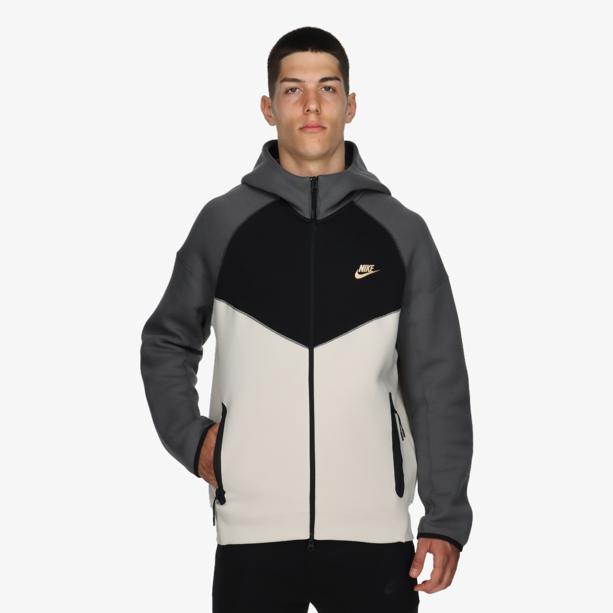 Nike M NK TCH FLEECE FZ WR HOODIE 