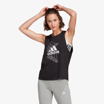 adidas Essentials Stacked Logo Tank Top 
