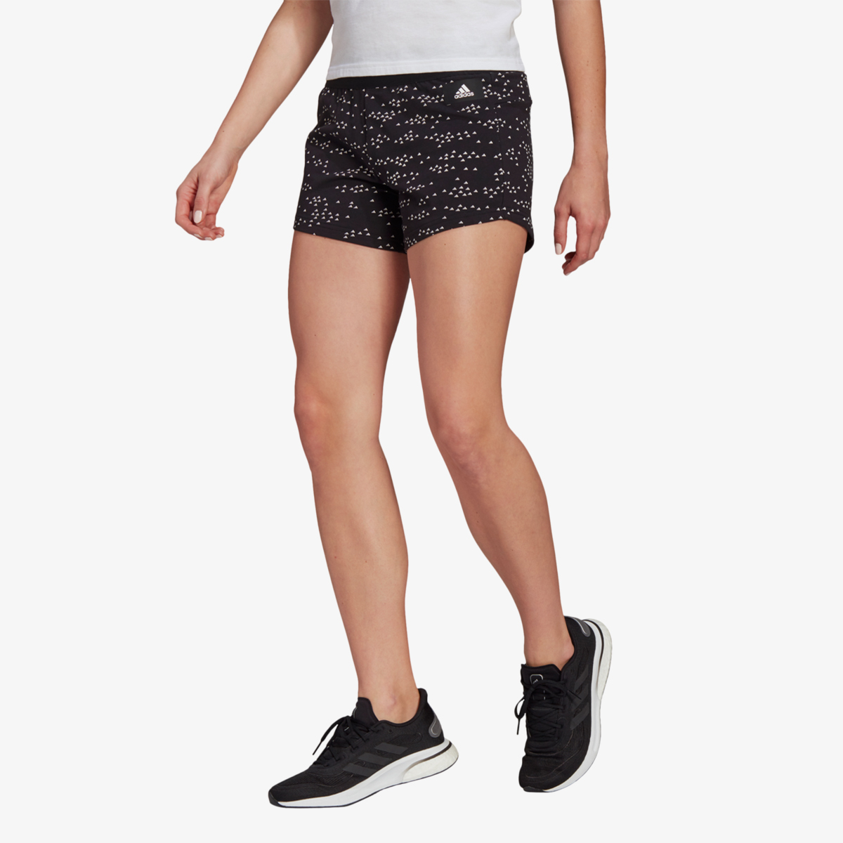 adidas Sportswear 3 Bar All-Over Print Shorts 