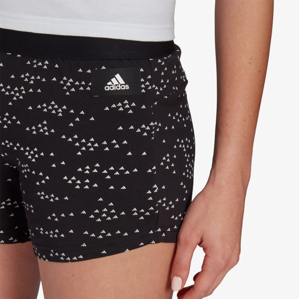 adidas Sportswear 3 Bar All-Over Print Shorts 