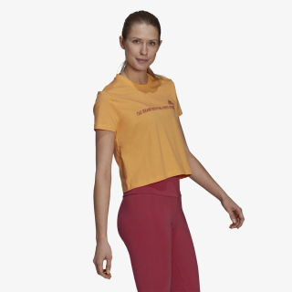 adidas Essentials Gradient Cropped Tee 
