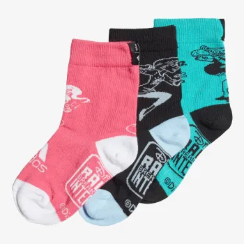 adidas DISNEY PRINCESS SOCKS 3PP 