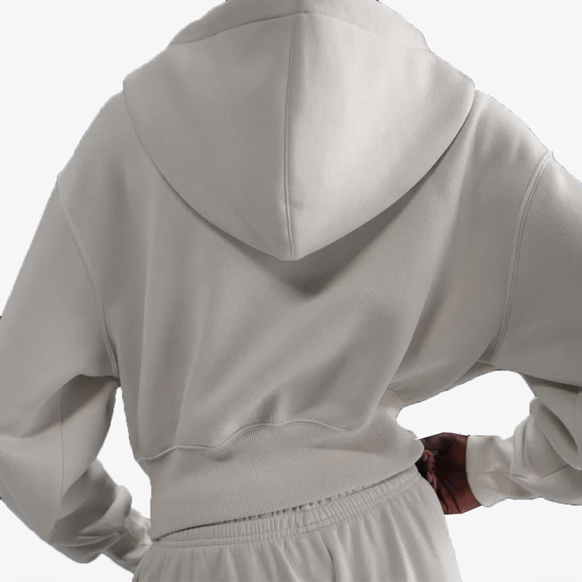 Nike W NSW PHNX FLC LSE CROP FZ HDY 