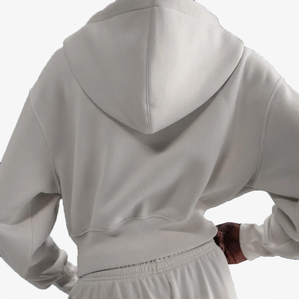 Nike W NSW PHNX FLC LSE CROP FZ HDY 