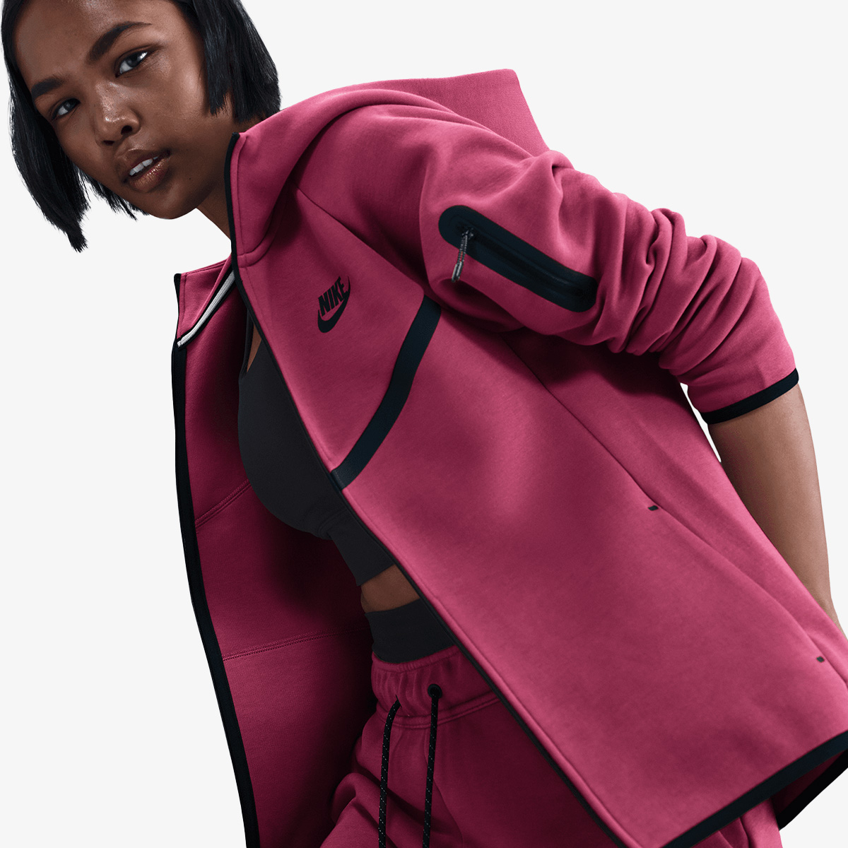 Nike W NSW TCH FLC WR FZ HDY 2 