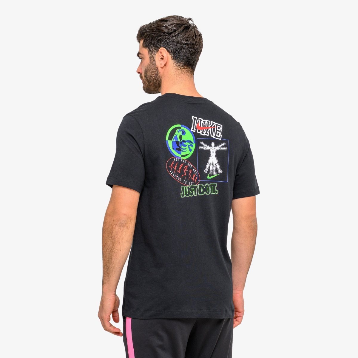 Nike M NK TEE STD TRAIN STICKERS 