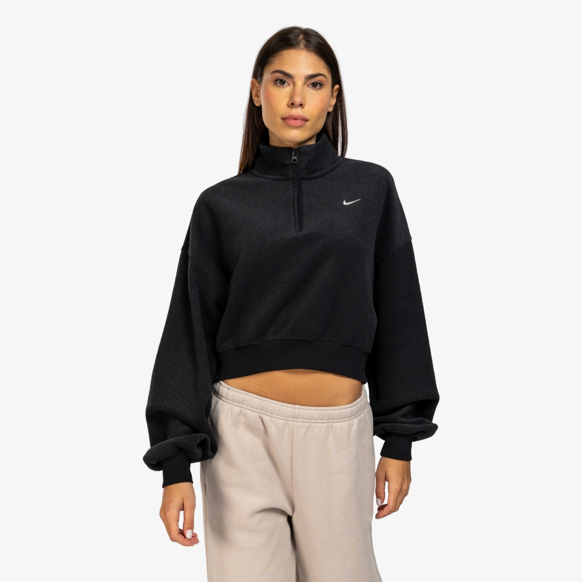 Nike W NK STDO FLC PLSH OS CRP QZ 