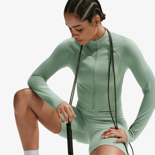 Nike W NP DF SMLS FZ MIDLAYER 