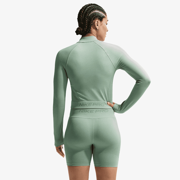 Nike W NP DF SMLS FZ MIDLAYER 