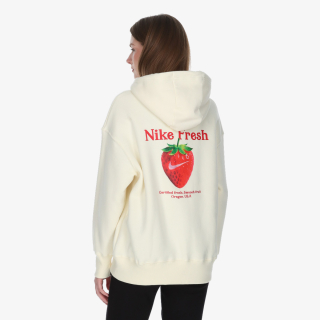 Nike W NSW FRT OS PO STWBRY HOODIE 