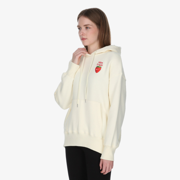 Nike W NSW FRT OS PO STWBRY HOODIE 