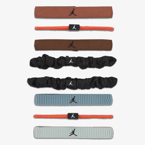 Nike ELASTIC SPORT MIX WIDTH HAIR TIES 8 PK 