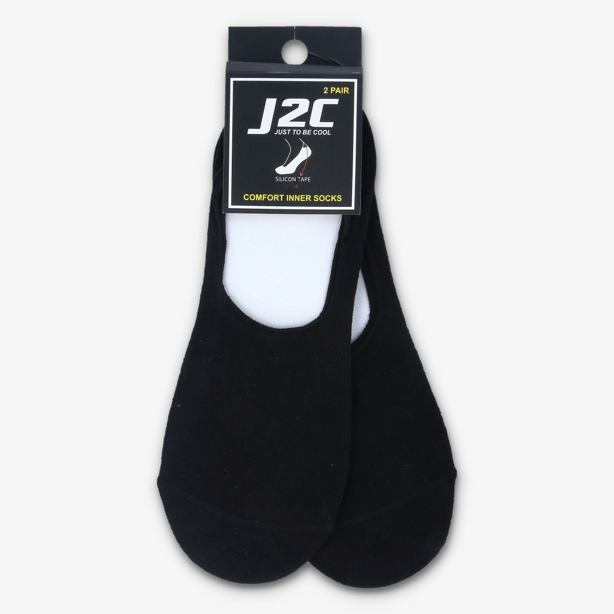 J2C INVISIBLE PLAIN SOCKS 