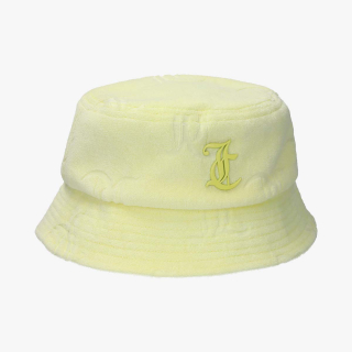 Juicy Couture ELEANNA MONOGRAM TOWELLING BUCKET HAT 