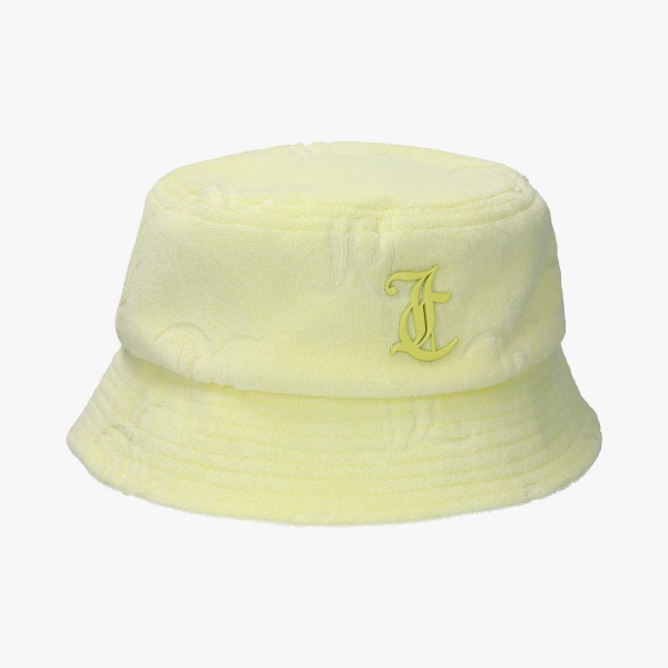 Juicy Couture ELEANNA MONOGRAM TOWELLING BUCKET HAT 