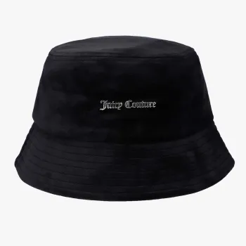 JUICY COUTURE ELLIE VELOUR BUCKET HAT 