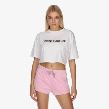 JUICY COUTURE 3D CROPPED TEE 