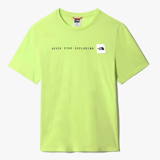 THE NORTH FACE M S/S NSE TEE SHARP GREEN 