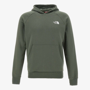 M RAGLAN REDBOX HOODIE - EU THYME 