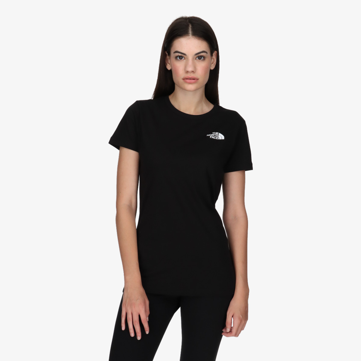 The North Face W S/S RED BOX TEE TNF BLACK 