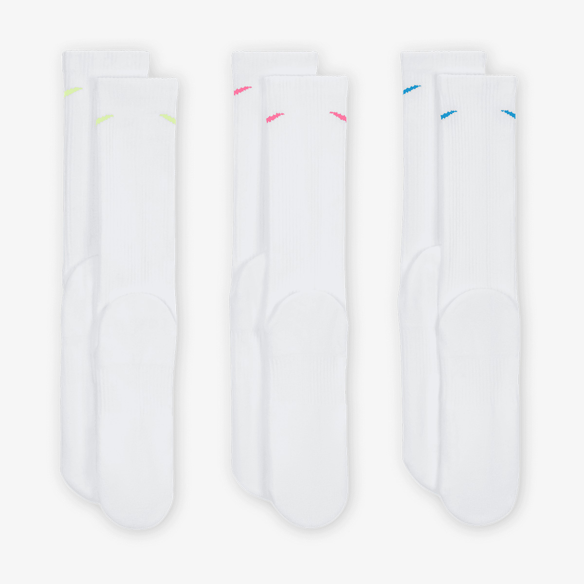 Nike U NK EVERYDAY PLUS CUSH CREW 3PR - 132 