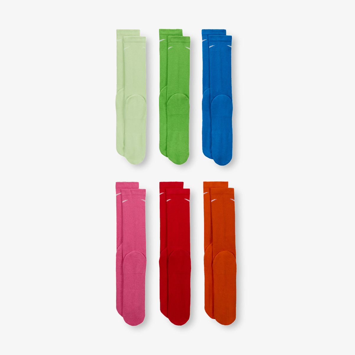 Nike U NK EVERYDAY PLUS CUSH CREW 6PR - 132 