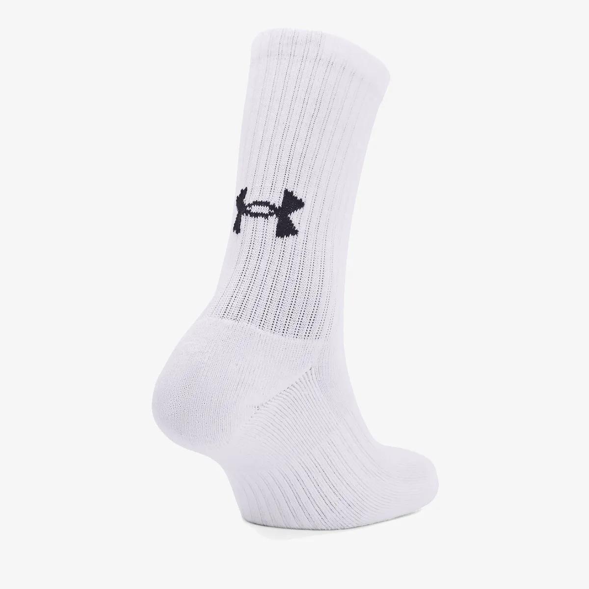 Under Armour Adult Core Crew Socks 3-Pack 